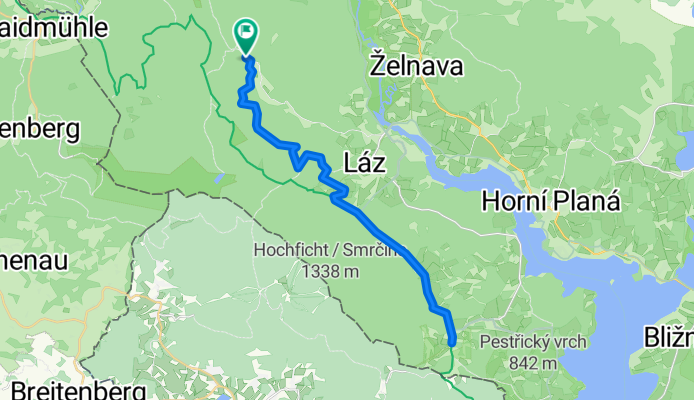 Cyklotrasy 050 - Šumava, Schwarzenberský kanál 2