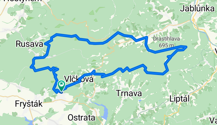 Cyklotrasy 062 - Hostýnské vrchy