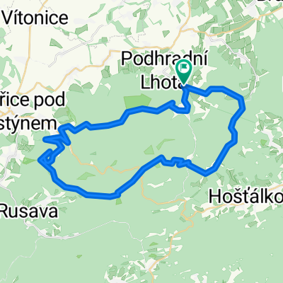 Cyklotrasy 072 - Hostýnské vrchy 2