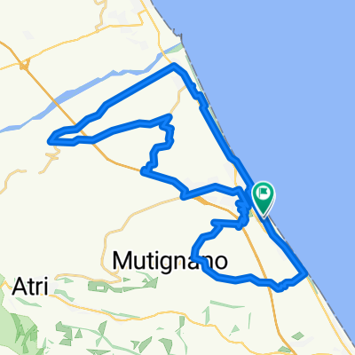 Da Via Gabriele d'Annunzio 237, Pineto a Via Andrea Doria 5, Pineto