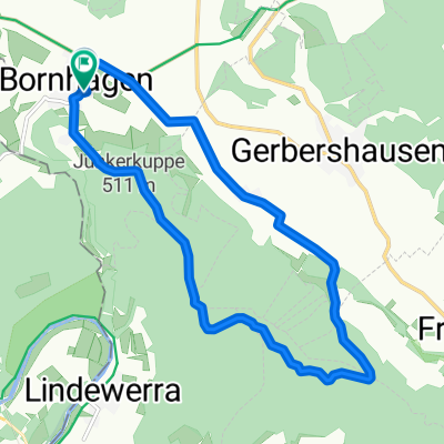 Bornhagen Radfahren