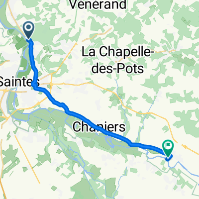 De 27 Route de Taillebourg, Fontcouverte à Route du Bac, Dompierre-sur-Charente