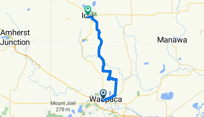 West Fulton Street 427, Waupaca to North Main Street 126, Iola