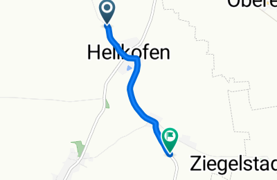 Route in der Bikemap App öffnen
