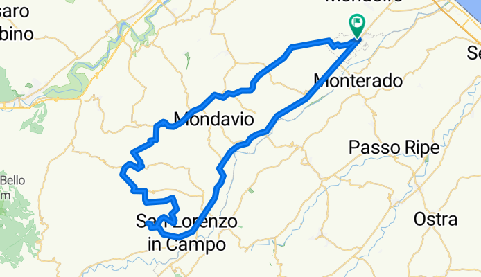 Da Via 25 Aprile 15, Ponte Rio a Via 25 Aprile 9, Ponte Rio