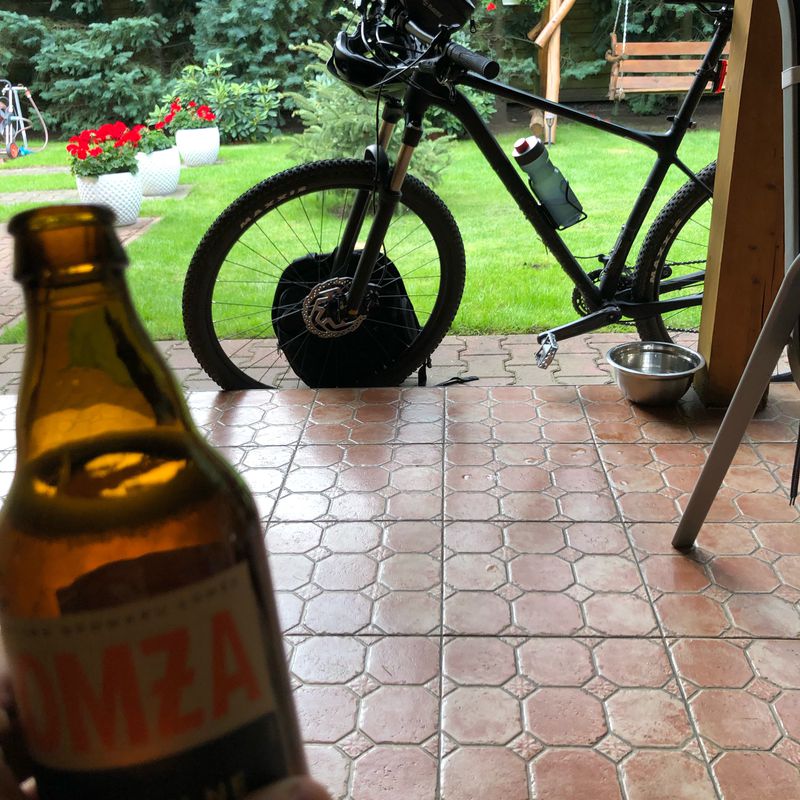 Mega traska z dużą ilością nieutwardzonych dróg, lasy, jeziora 9/10 w skali zajebistości. Olsztyńska Wilkasy do Obwodowa, Giżycko