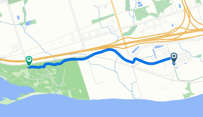 41–77 Osborne Rd, Bowmanville to Great Lakes Waterfront Trail, Clarington