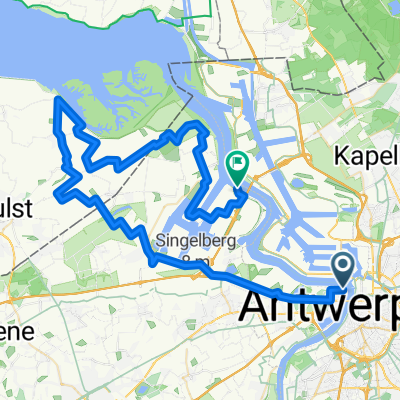 Fort Liefkenshoek via NL 65km