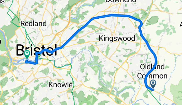 Campsite to Bristol