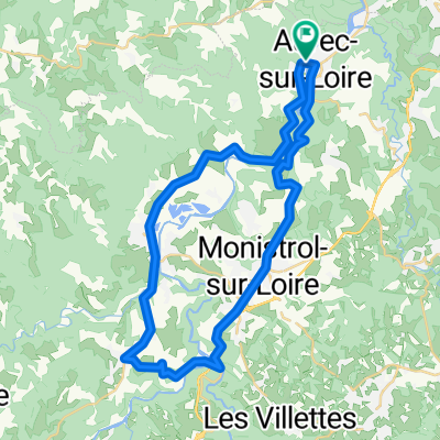 De Rue de la Rivière 30a, Aurec-sur-Loire à Rue de la Rivière 30a, Aurec-sur-Loire