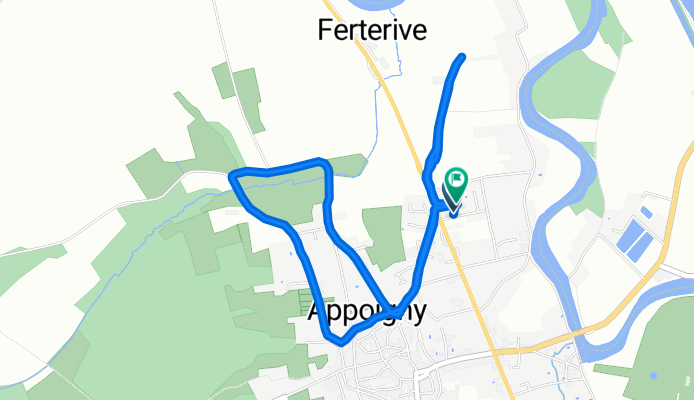 De 3 Rue du Stade, Appoigny à 5 Rue du Stade, Appoigny