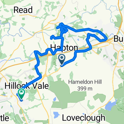 Accrington Road 1, Hapton to Washington Street 53