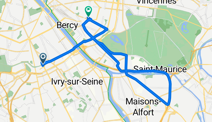 De 112 Boulevard Masséna, Paris à 123 Rue de Reuilly, Paris