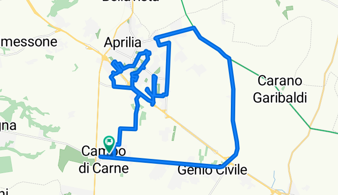 Da Via Aureliano Pertile 2, Aprilia a Via Aureliano Pertile 4, Aprilia
