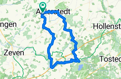 Route in der Bikemap App öffnen