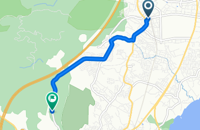 Route in der Bikemap App öffnen