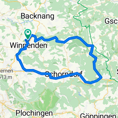 Leutenbach (Remstal)-Welzheim-Leutenbach