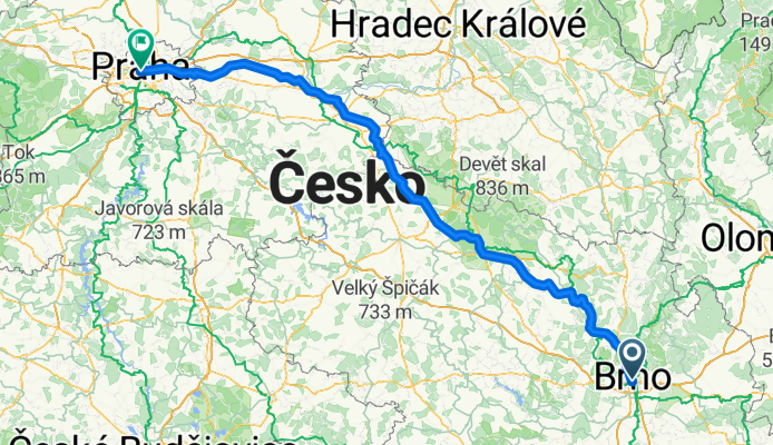 Brno - Prag