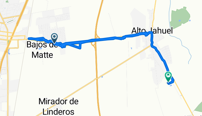 De Buin Alto Jahuel 1402 a Cruz del Sur 32, Alto Jahuel