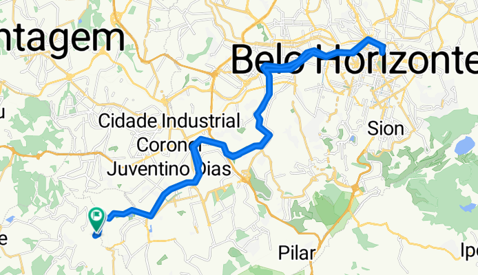 De Praça Cinco 32 a Rua Machado de Assis 150