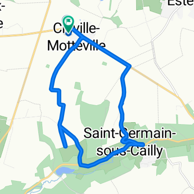De Rue de l'École 126, Claville-Motteville à Rue de l'École 126, Claville-Motteville