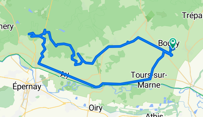 De 39 Rue du Moulin, Bouzy à 36–38 Rue du Moulin, Bouzy