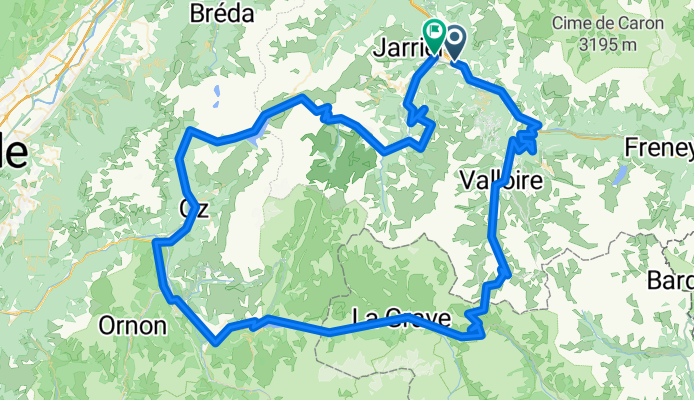 ST Jean du Mauriene GalibierCroxdeferMollard