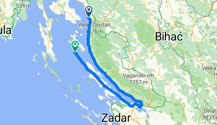 Day 2: Senj - Jasenice - Novalja