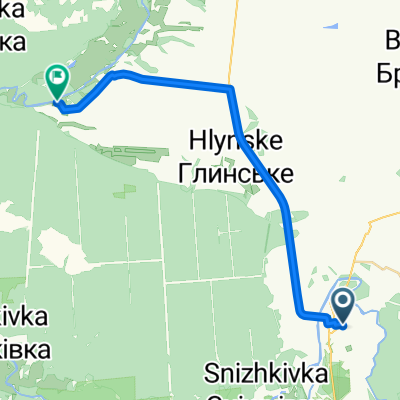 маршрут с Независимости проспект, 4, Изюм