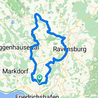 Über Ravensburg zur Quelle der Ostrach (Fleischwangen)