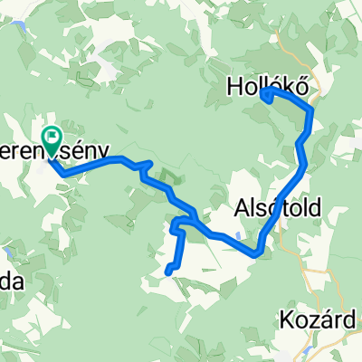 Herencsény-Hollókő-Bokor-Herencsény