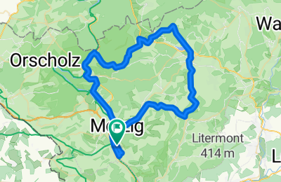 Route in der Bikemap App öffnen