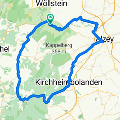 rheinhessische Schweiz mit Pfalz