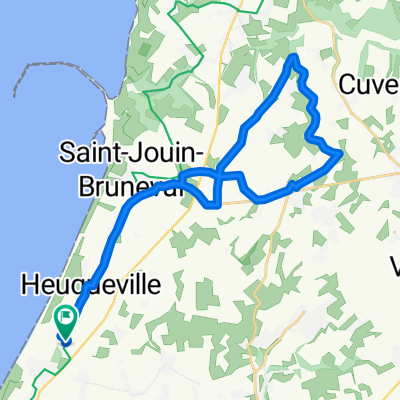 De Rue de Briquemare 19, Cauville-sur-Mer à Rue de Briquemare 19, Cauville-sur-Mer