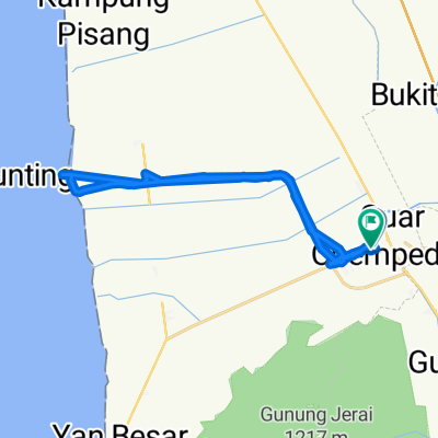 Jalan Belakang Mada 131, Guar Chempedak to Jalan Belakang Mada 131, Guar Chempedak