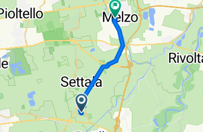 Route in der Bikemap App öffnen