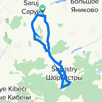 От Unnamed Road, Орнары до Unnamed Road, Орнары
