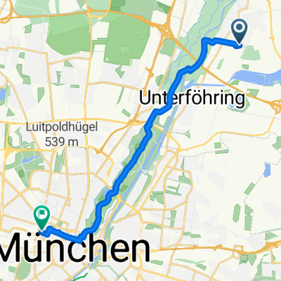 Rebhuhnstraße 2, Ismaning nach Karlstraße 47, München
