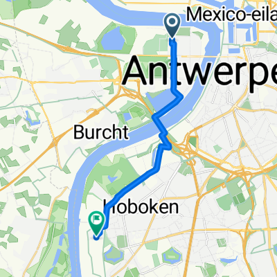 August Vermeylenlaan 4, Antwerpen naar Karel van de Woestijnestraat 10, Antwerpen