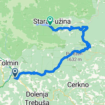 Most na Soči - Bohinj