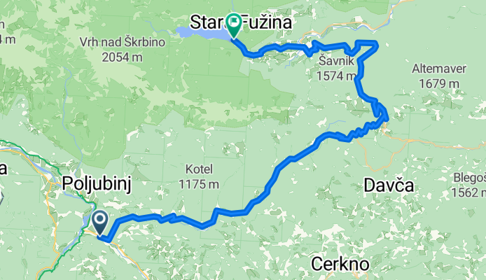 Most na Soči - Bohinj