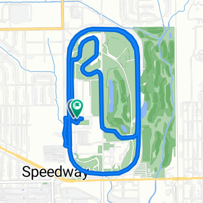 Sixth St, Speedway to Sixth St, Speedway