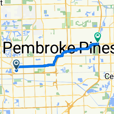 3520 Enterprise Way, Miramar to 3001 Hollywood Blvd, Hollywood