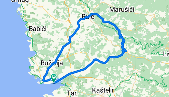Novigrad - Grožnjanj - Novigrad