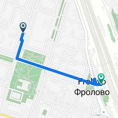 От улица Комсомольская 53, Фролово до Арчеда, Фролово