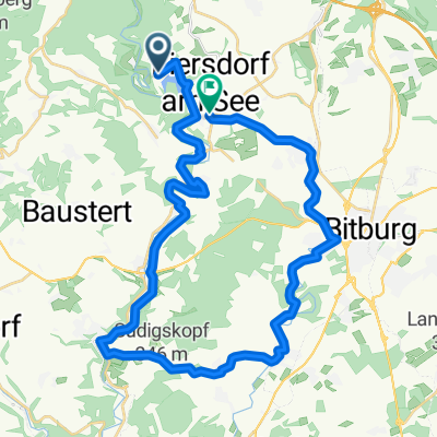 Prum en Nims 37 km 540 m omhoog