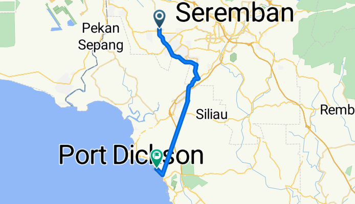 Jalan Labu-Kampung Gadong Jaya, Labu to Jalan Bagan, Si Rusa