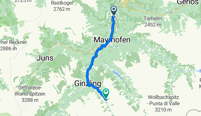 Ginzling - Steinbockhaus 40km