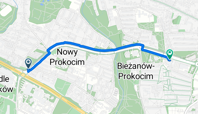 Prokocim Szpital, Kraków do Ćwiklińskiej 12, Kraków