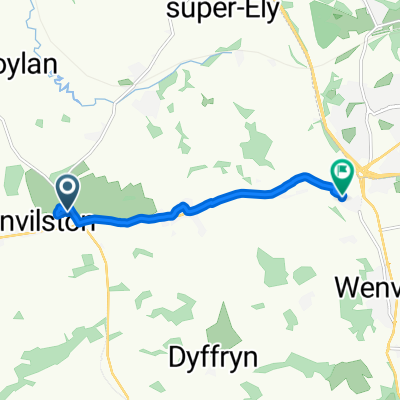 26 Cottrell Gardens, Cardiff to 99 Picca Close, Cardiff